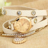 Creative fashion trend belt wrapped bracelet watch