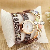 Creative fashion bracelet watch