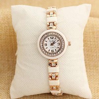Fashion ceramic diamond watches