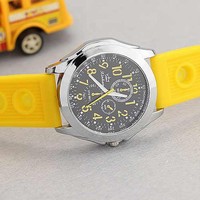 Large dial Silicone Band Watch