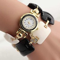 Creative fashion simple bracelet watch