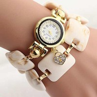 Creative fashion simple bracelet watch