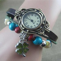 Casual really belt Woven Bracelet Watch