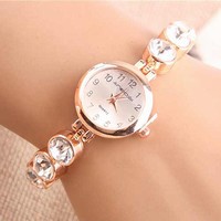 Fashion diamond bracelet watch