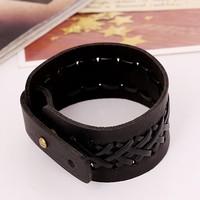 Punk Leather Bracelet