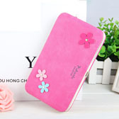 Fashion Multifunction pencil box frosted Women Wallets