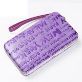 Fashion Multifunctional pencil case with embossed Women Wallets