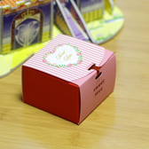 (100PCS,S) Striped Love Candy Box