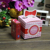 (100PCS,L)Bowknot Candy Boxes