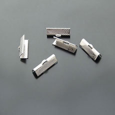 22MM Iron Ribbon Ends, Rectangle