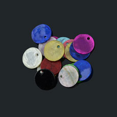 Mother of Pearl,13*13MM, hole: 1.5mm