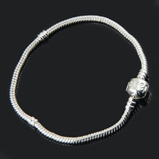 Brass European Bracelet Chain,Nickel Free, Thickness 3mm,4.2mm,long:20cm