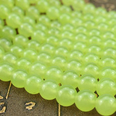 6MM Grape 5A Calcedony Round Loose Beads