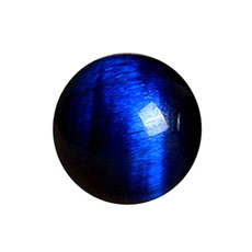 10MM Natural Blue Tiger Eye Round Loose Beads
