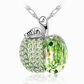 Austria crystal crystal necklace elements - the temptation of Eve (Olive)