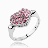 Austria crystal Crystal Ring - Ideal Lover (Rose)