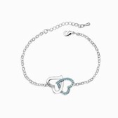 Crystal Bracelet Austria crystal - to tie the knot (navy blue)