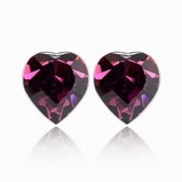 Crystal Earrings Austria crystal - a soft spot (purple)
