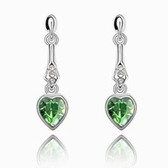 Austria crystal Crystal Earrings - Xi Love (Olive)