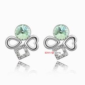 Crystal Earrings Austria crystal - a thousand words (your olives)
