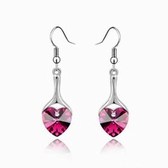 Austria crystal crystal elements - the mind is willing earrings (purple)