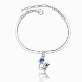Austria crystal Crystal bracelet - Dolphin Princess (blue)
