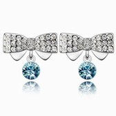 Austria crystal earrings - butterfly (Highland)
