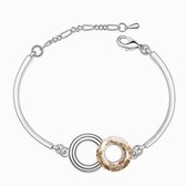 Austrian crystal bracelet - Tomorrow (Golden Shadow)