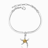 Austrian Crystal bracelet - Starfish Love (yellow)