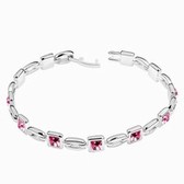 Austrian crystal bracelet - edge fixed life (Rose)