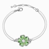 Austrian crystal bracelet - roses (olives