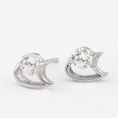 Exquisite fashion Heart Earrings ( imitation allergy )