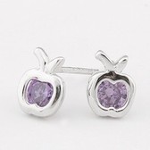 Exquisite fashion sweet apple Earrings ( imitation allergy )