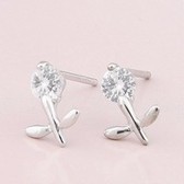 Exquisite fashion flower earrings ( imitation allergy )