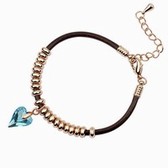 Austrian crystal bracelet - domain (sea blue)