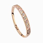 Austrian crystal bracelet - agreed life (rose gold + color)