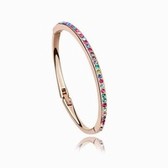Austrian crystal bracelet - Lin Li (rose gold + color)