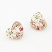 Quality Korean fashion sweet daisy of love earrings