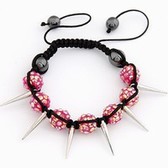 Korean Fashion crystal ball bracelet