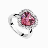 The Austrian crystal the Ring - Haiyangzhixin (Rose)