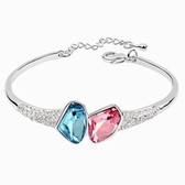 Austrian crystal bracelet - Aqua the youthful (color)