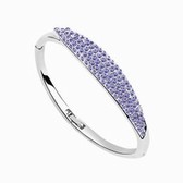 Austrian crystal bracelet - Provence (pale pinkish purple)