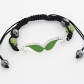 (Olive green) Korean fashion personality beard bracelet