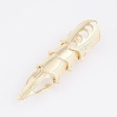 European and American fashion nail ring exaggerated personality joints