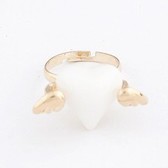 Korean fashion the angel eggs personality opening ring