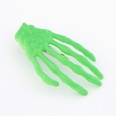 The ghost hand luminous skeleton gripper bloodstains claws hairpin brooch