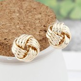 Boutique Korean fashion classic bandage personality and temperament earrings
