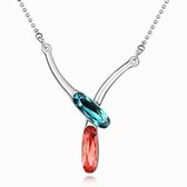 Austrian crystal necklace - Jane Eyre (color)