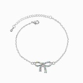 Geography Crystal Bracelet - sweet bow (color)
