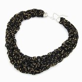 European and American fashion handmade Bohemian wild temperament short preparation beads necklace